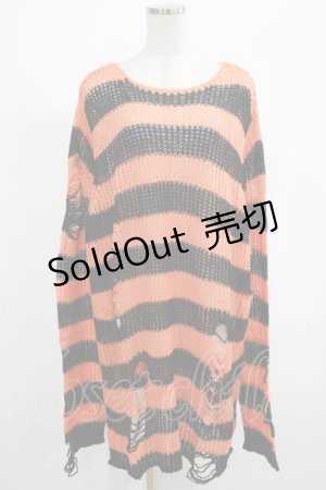 画像: KILL STAR / Pumpkin Knit Sweater L オレンジ H-25-03-01-064-SL-TO-KB-ZI