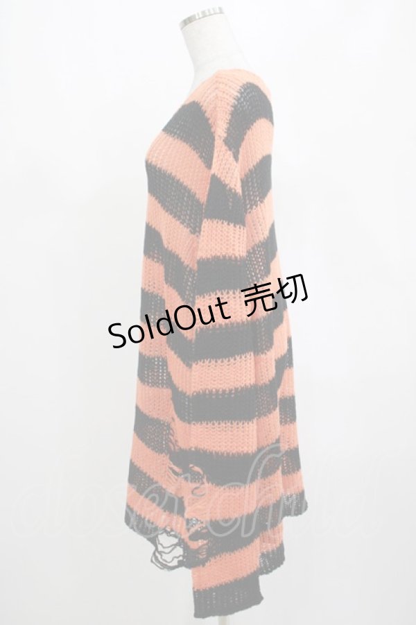 画像2: KILL STAR / Pumpkin Knit Sweater L オレンジ H-25-03-01-064-SL-TO-KB-ZI (2)