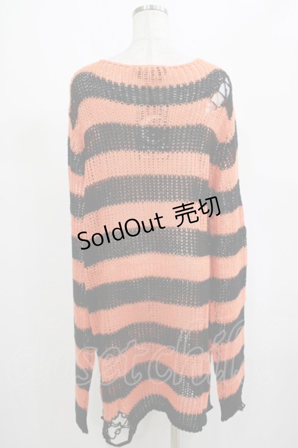 画像3: KILL STAR / Pumpkin Knit Sweater L オレンジ H-25-03-01-064-SL-TO-KB-ZI (3)