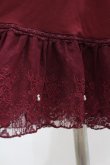 画像3: axes femme / レース重ねペチスカート M ボルドー H-25-03-01-1044-AX-SK-NS-ZH (3)