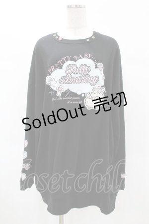 画像: Jamieエーエヌケー / Re Twinkle プルオーバー M ブラック H-25-03-01-1058-0-TO-NS-ZH