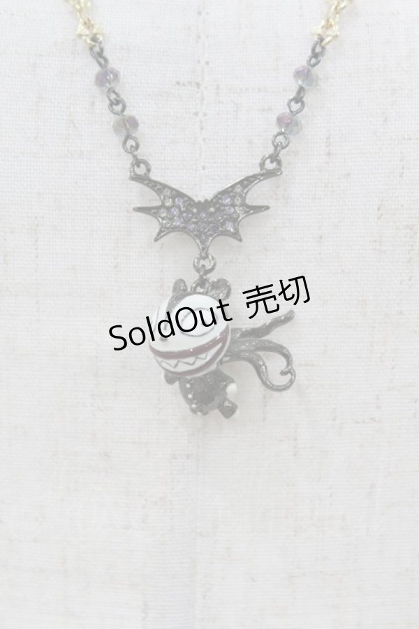 画像1: ANNA SUI / The Nightmare Before Christmas × ANNA SUI ネックレス   H-25-03-01-1008-PU-AC-NS-ZH (1)