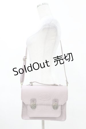 画像: Maison de FLEUR Petite Robe canone / エンブレムショルダーバッグ  ピンク H-25-03-01-1018-EL-BG-NS-ZH