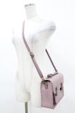 画像2: Maison de FLEUR Petite Robe canone / エンブレムショルダーバッグ  ピンク H-25-03-01-1018-EL-BG-NS-ZH (2)