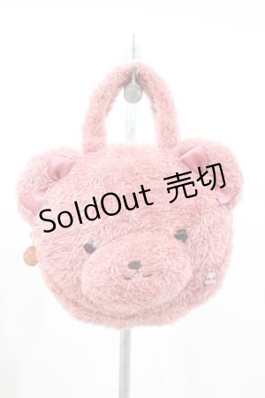 画像: Maison de FLEUR / ピンくまニアトートバッグ  ピンク H-25-03-01-1021-LO-BG-NS-ZH