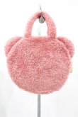画像2: Maison de FLEUR / ピンくまニアトートバッグ  ピンク H-25-03-01-1021-LO-BG-NS-ZH (2)