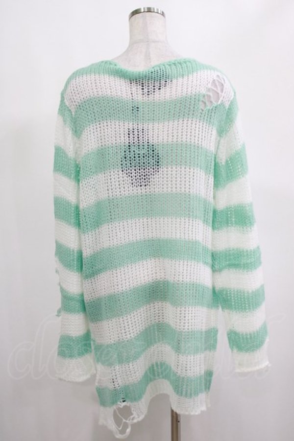 画像3: KILL STAR / Peppermint knit Sweater L ミント H-25-03-01-065-SL-TO-KB-ZI (3)