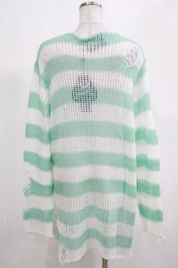 画像3: KILL STAR / Peppermint knit Sweater L ミント H-25-03-01-067-SL-TO-KB-ZY (3)