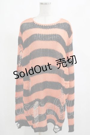 画像: KILL STAR / Pumpkin Knit Sweater L オレンジ H-25-03-01-068-SL-TO-KB-ZH