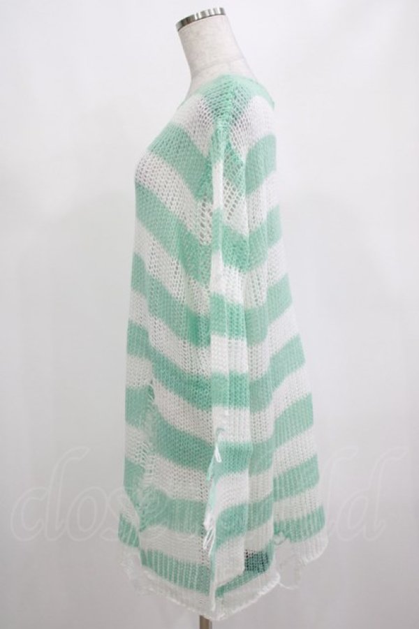 画像2: KILL STAR / Peppermint knit Sweater L ミント H-25-03-01-071-SL-TO-KB-ZT206 (2)