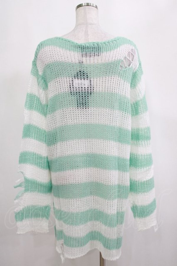 画像3: KILL STAR / Peppermint knit Sweater L ミント H-25-03-01-071-SL-TO-KB-ZT206 (3)