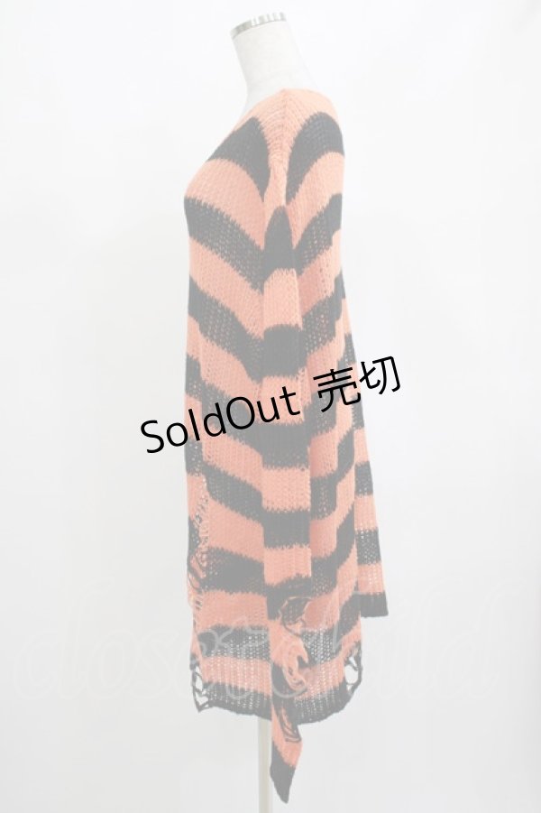 画像2: KILL STAR / Pumpkin Knit Sweater XL オレンジ H-25-03-01-072-SL-TO-KB-ZH (2)
