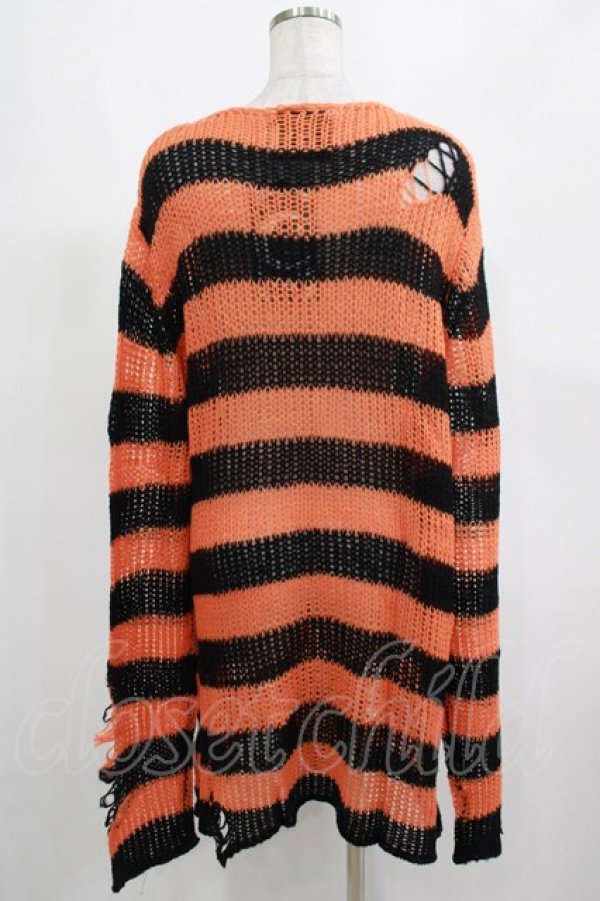 画像3: KILL STAR / Pumpkin Knit Sweater XL オレンジ H-25-03-01-072-SL-TO-KB-ZH (3)