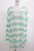 画像1: KILL STAR / Peppermint knit Sweater L ミント H-25-03-01-073-SL-TO-KB-OS (1)