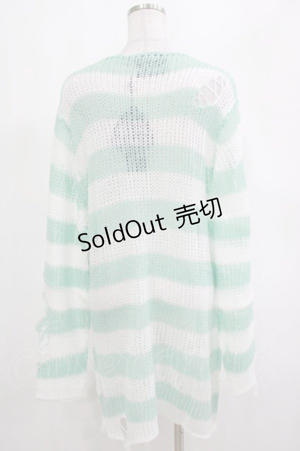 画像3: KILL STAR / Peppermint knit Sweater L ミント H-25-03-01-075-SL-TO-KB-ZI (3)