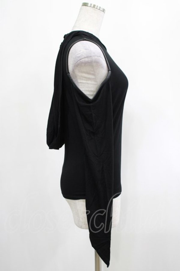 画像2: KILL STAR / Morwen Hooded Top S ブラック H-25-03-01-009-SL-TO-KB-ZH (2)