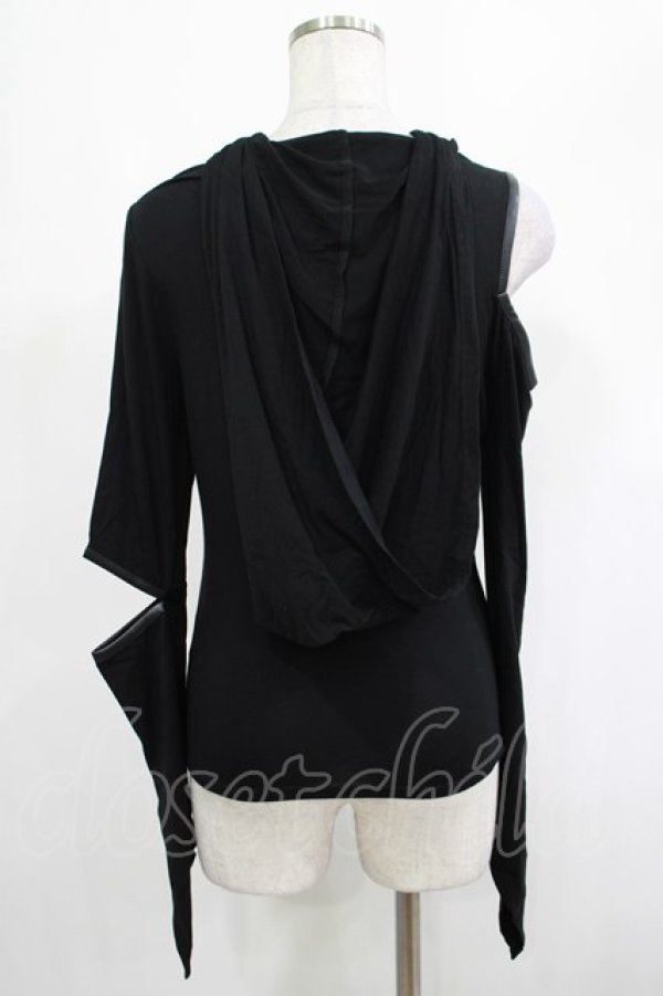 画像3: KILL STAR / Morwen Hooded Top S ブラック H-25-03-01-009-SL-TO-KB-ZH (3)