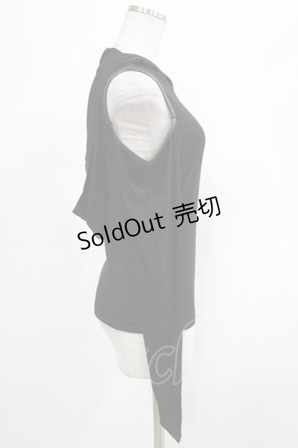 画像2: KILL STAR / Morwen Hooded Top S ブラック H-25-03-01-011-SL-TO-KB-ZH (2)