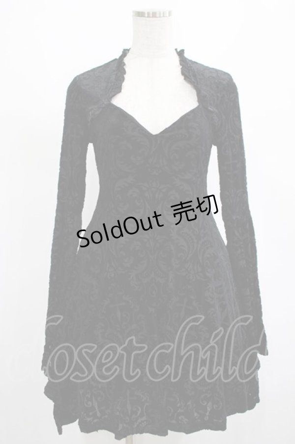 画像1: KILL STAR / Lady Of Sorrows Dress XS ブラック H-25-03-01-002-SL-OP-KB-ZH (1)