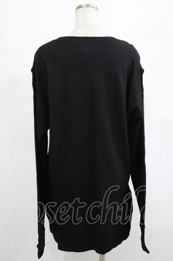 画像3: KILL STAR / Ruckus Long Sleeve Top M 黒 H-25-03-01-015-SL-TO-KB-ZH (3)