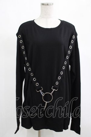 画像: KILL STAR / Ruckus Long Sleeve Top M 黒 H-25-03-01-017-SL-TO-KB-ZH