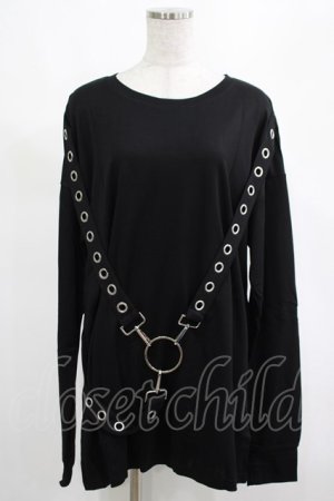 画像: KILL STAR / Ruckus Long Sleeve Top M 黒 H-25-03-01-019-SL-TO-KB-ZH