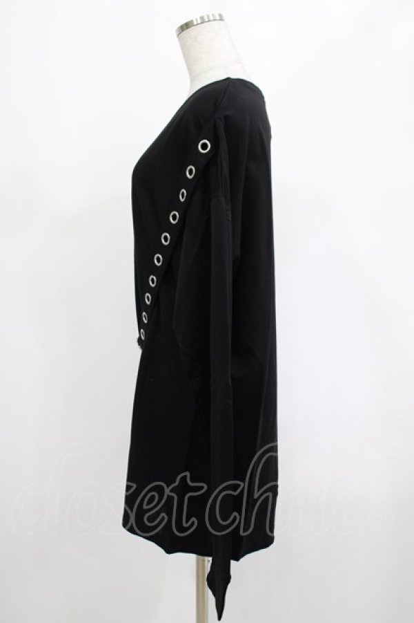 画像2: KILL STAR / Ruckus Long Sleeve Top M 黒 H-25-03-01-019-SL-TO-KB-ZH (2)