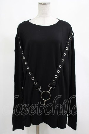 画像: KILL STAR / Ruckus Long Sleeve Top M 黒 H-25-03-01-021-SL-TO-KB-ZH