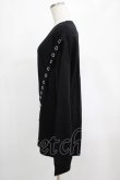 画像2: KILL STAR / Ruckus Long Sleeve Top M 黒 H-25-03-01-021-SL-TO-KB-ZH (2)