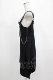 画像2: KILL STAR / Pleasure & Chain Dress M ブラック H-25-03-01-024-SL-OP-KB-OS (2)