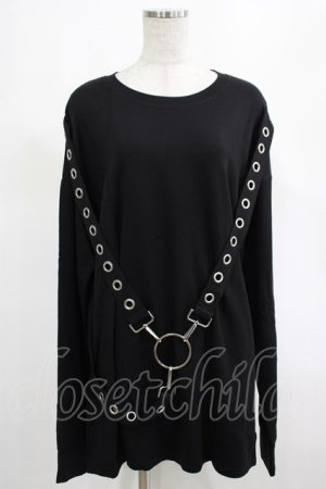 画像: KILL STAR / Ruckus Long Sleeve Top M 黒 H-25-03-01-025-SL-TO-KB-OS