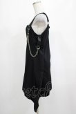画像2: KILL STAR / Pleasure & Chain Dress M ブラック H-25-03-01-026-SL-OP-KB-ZI (2)