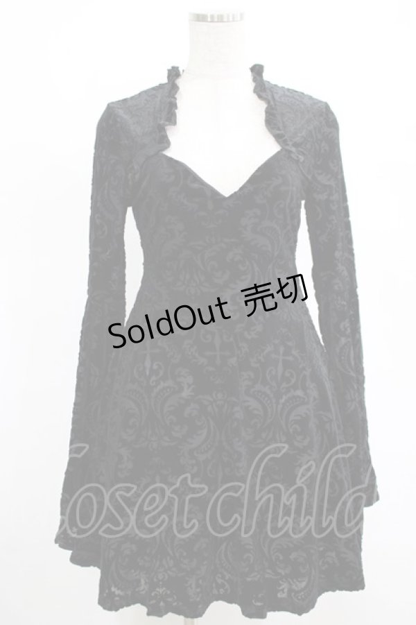 画像1: KILL STAR / Lady Of Sorrows Dress XS ブラック H-25-03-01-003-SL-OP-KB-ZH (1)