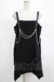 画像1: KILL STAR / Pleasure & Chain Dress M ブラック H-25-03-01-030-SL-OP-KB-OS (1)