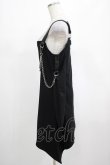 画像2: KILL STAR / Pleasure & Chain Dress M ブラック H-25-03-01-030-SL-OP-KB-OS (2)