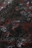 画像4: Qutie Frash / 和柄パニエスカート  黒×赤系 H-25-03-02-032-QU-SK-KB-ZH (4)
