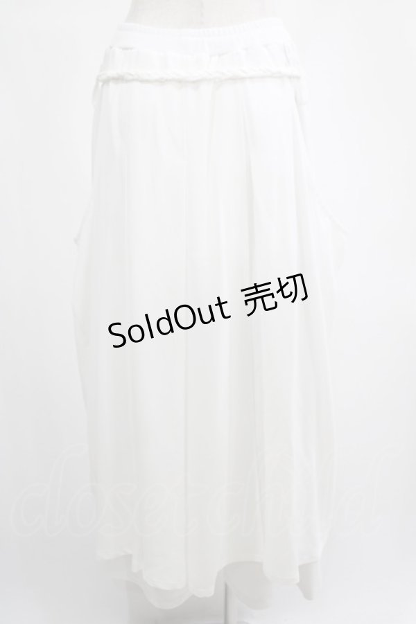 画像3: Qutie Frash / 袴パンツ  白 H-25-03-02-037-QU-PA-KB-ZH (3)