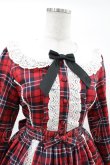 画像4: axes femme kawaii / タータンチェックワンピース M レッド H-25-03-02-1030-AX-OP-NS-ZH (4)