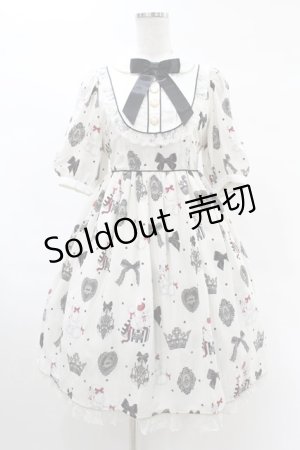 画像: Angelic Pretty / Mademoiselle de Parisワンピース Free シロ H-25-03-02-1031-AP-OP-NS-ZH