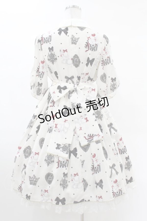 画像2: Angelic Pretty / Mademoiselle de Parisワンピース Free シロ H-25-03-02-1031-AP-OP-NS-ZH (2)