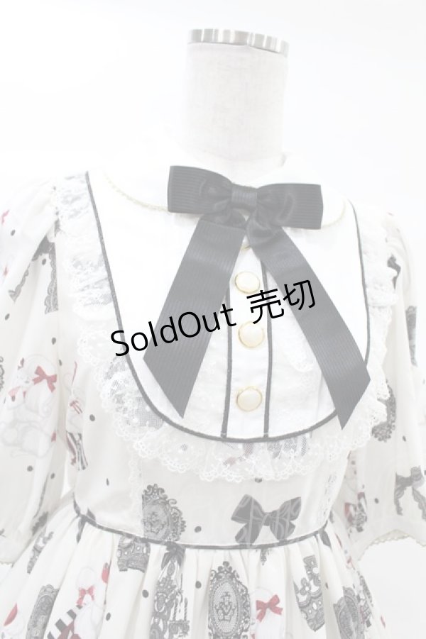 画像4: Angelic Pretty / Mademoiselle de Parisワンピース Free シロ H-25-03-02-1031-AP-OP-NS-ZH (4)