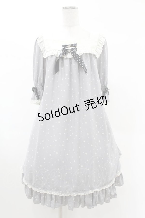 画像1: Angelic Pretty / Sweet Dreamワンピース Free グレー H-25-03-02-1032-AP-OP-NS-ZH (1)