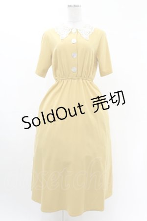 画像: LEBECCA boutique / 街を見下ろすワンピース Free イエロー H-25-03-02-1037-EL-OP-NS-ZH