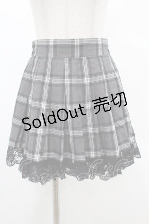 画像: Princess Melody / チェックプリーツスカパン Free グレー H-25-03-02-1042-EL-SK-NS-ZH