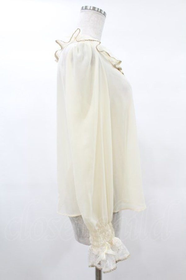 画像3: Angelic Pretty / ハミングブラウス Free アイボリー H-25-03-02-1047-AP-BL-NS-ZH (3)