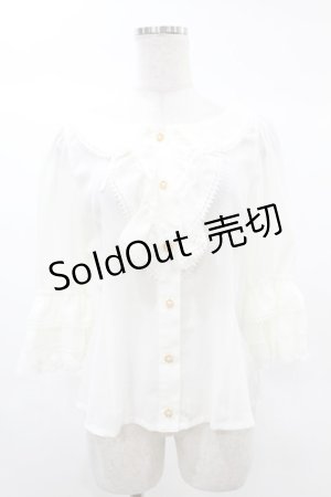 画像: ALICE and the PIRATES / アナスタシアの蝶々衿ブラウス Free オフ H-25-03-02-1048-PA-BL-NS-ZH