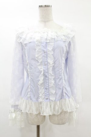 画像: Angelic Pretty / フランソワーズブラウス Free ラベンダー H-25-03-02-1051-AP-BL-NS-ZH