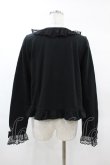 画像2: Angelic Pretty / レースハートチャームリボンカットカーディガン Free ブラック H-25-03-02-1062-AP-TO-NS-ZH (2)