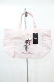 画像1: Maison de FLEUR / Minnie Mouse/サイドポケットトートバッグ  ライトピンク H-25-03-02-1016-LO-BG-NS-ZH (1)