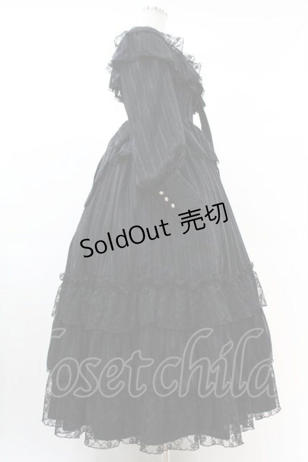 画像3: Angelic Pretty / Romantic Night Princessワンピース Free ブラック H-25-03-02-1026-AP-OP-NS-ZH (3)